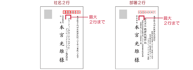 宛名書きのこだわり